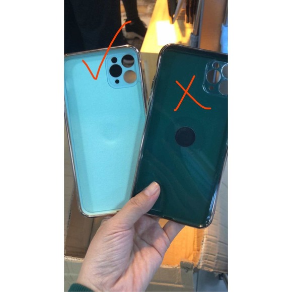 Electroplated Frame iPhone Case With Gold Ring - Picture 7 of 8